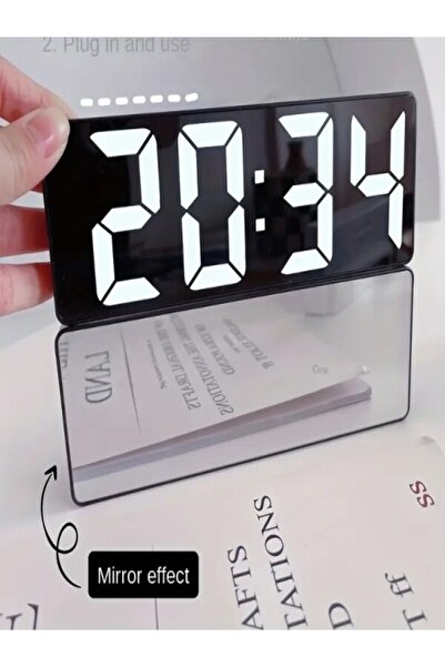 Store Dijital Sese Duyarlı Alarmlı Masa Saati