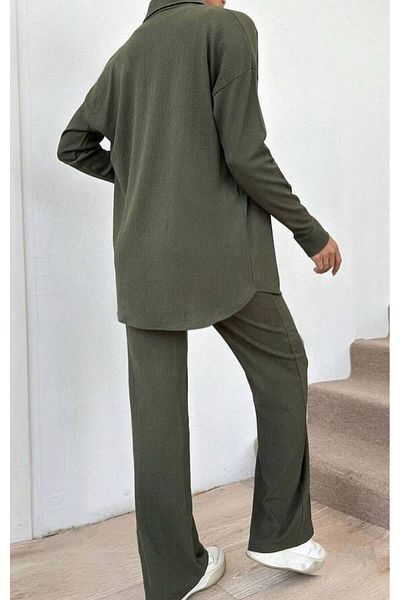 Cemre Life Women's Burumuc Triple Bottom Top Set