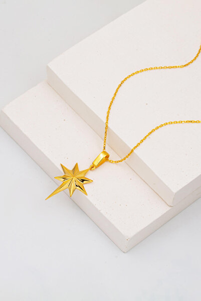 Bilezikci 22 Ayar Altın Kuzey Yıldızı Kolye