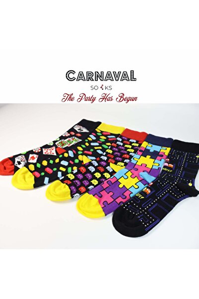 CARNAVAL SOCKS Gamer / Gaming Theme Unisex Boxed Socks Set