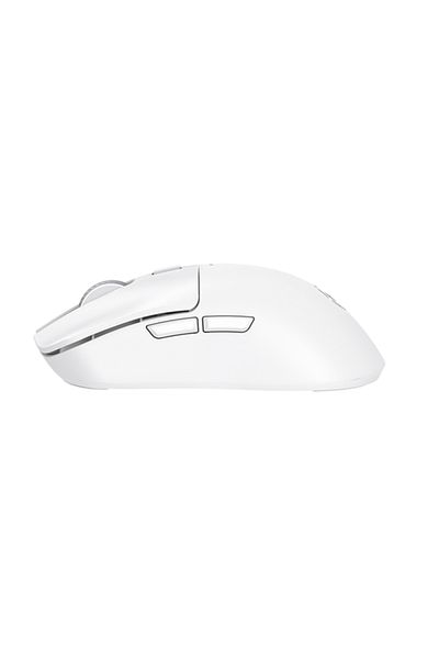 LORGAR Mouse Gaming MSA10W, Wireless, USB (White)
