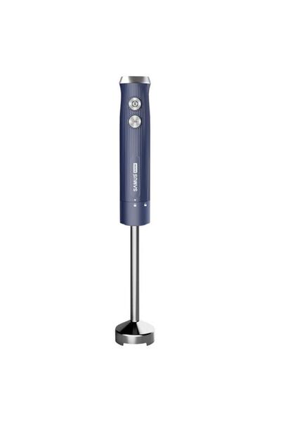 Samus Blender vertical SB800, 800 W, Pahar 0.6 l, Turatie reglabila + Pulse, Inox (Blue)