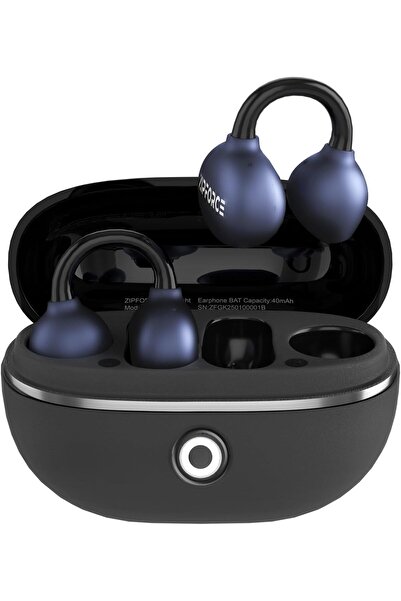 ZIPFORCE سماعات أذن لاسلكية حقيقية، سماعات بلوتوث 5.4 مفتوحة الأذن، 4 ميكروفو...