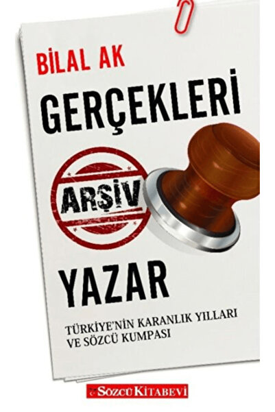 Sözcü Kitabevi Gerçekleri Arşiv Yazar