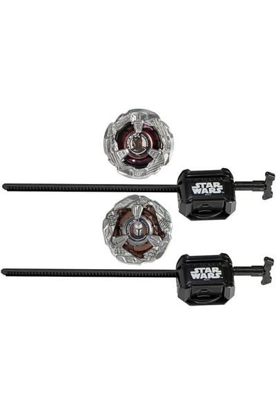 Hasbro Interactive Set duo Beyblade X - Star Wars, The Mandalorian 3-60F and Moff Gideon 3-80N