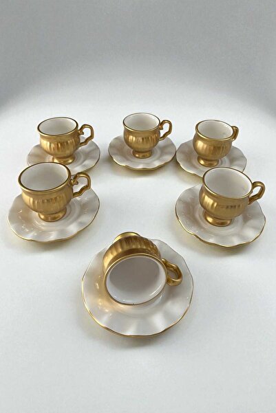 ariana sytle 12 Piece Turkish Coffee Cup Set for 6 People