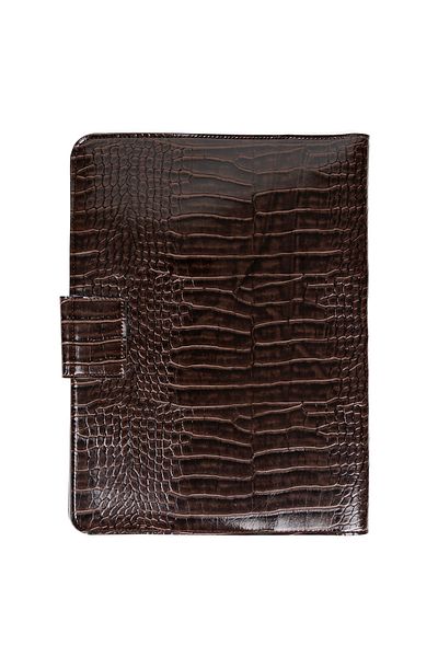 deridense M2 13-14 Inch Macbook Pro-air Vegan Leather Organizer Briefcase Tablet Case
