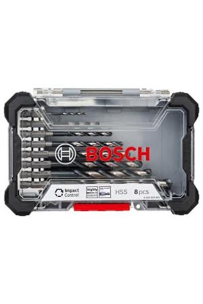 Bosch Impact HSS 8'li Set 1/4" Altıgen Matkap Ucu 2608577146