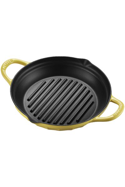 BUYDEEM Tigaie grill CP553-MY, 26 cm, Cast Iron (Yellow)