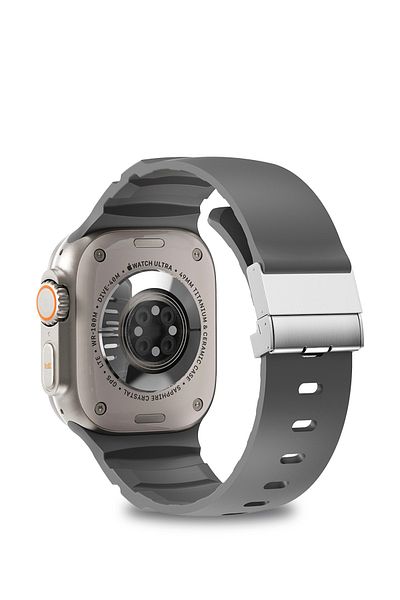 Nezih Case Apple Watch 2/3/4/5/6/7/8/9/Se/Ultra/Ultra2 44/45/49 and Series 10 46mm Compatible Silicone Band
