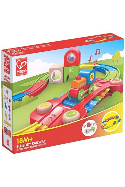 Hape - Senzorická hrací sada s vláčkovou dráhou