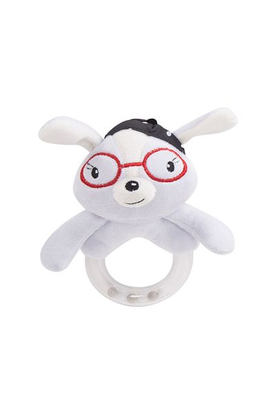 Kikka Boo KikkaBoo Love Rome Boy Plush Rattle Toy