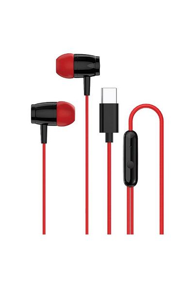 CANYON Casti Stereo SEP-5, TYPE-C (Red)