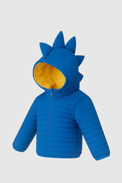 Verscon Men's Hooded Fleece Lined Quilted Coat 1 - 4 Years