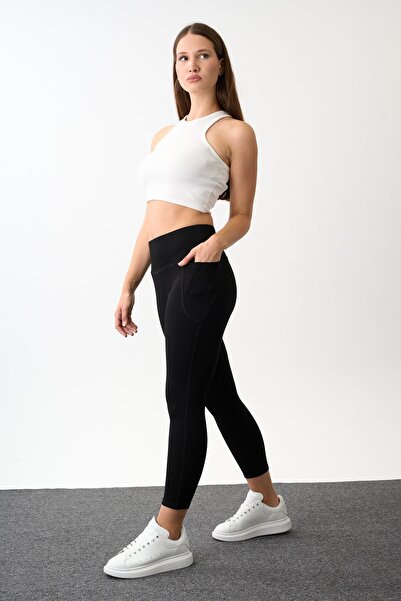 ALEXANDERGARDI Ψηλόμεσο κολάν με λεπτομέρεια τσέπης