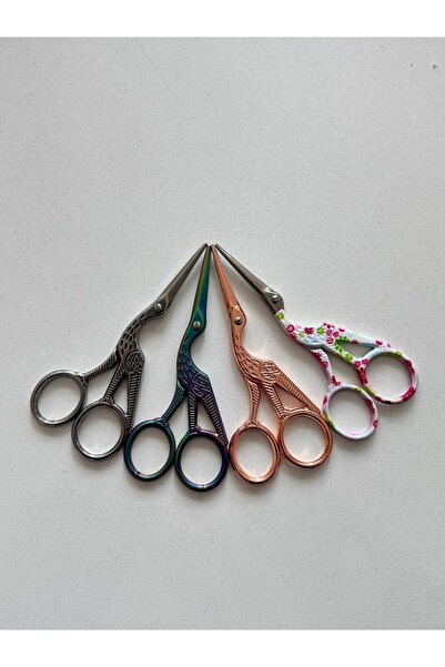 balım hobi evi Foarfece de broderie și angajament de 11 cm cu model de lebădă...