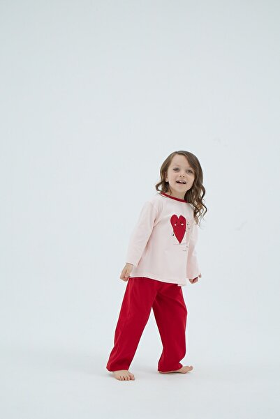 ZEYZEY 8944 Girl's Printed Pajama Set