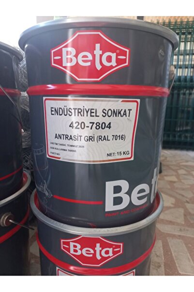 Beta Endüstriyel Sonkat 420-7804 (Ral 7016) Antrasit Gri