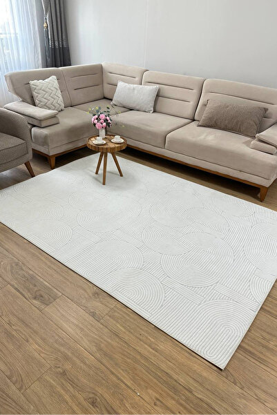 ferahome Yıkanabilir pamuklu İskandinav Tarzı Premium Puffy Peluş Yolluk – Salon ve Koridor Halısı (74)