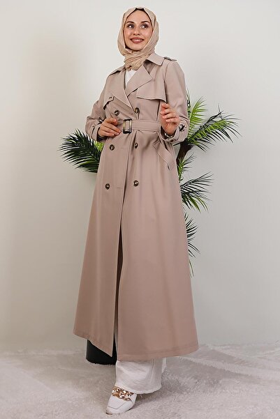 giz astore Çilay Trençkot Bej