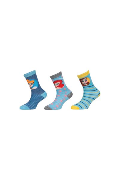 DİSNEY PRİNCESS Set of 3 pairs of children's socks, blue, Princess, Disney