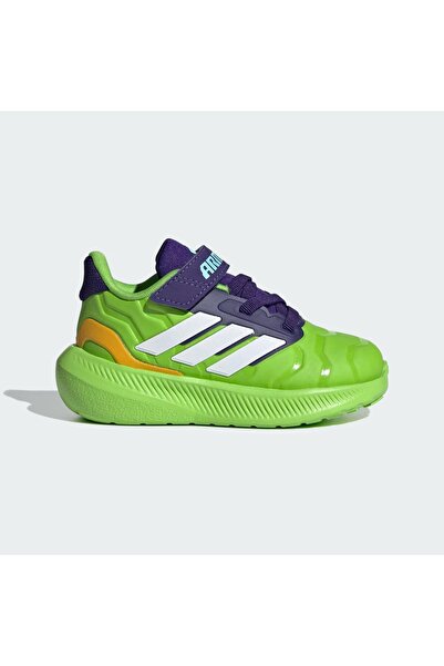 adidas Jr4932-B Runfalcon 5 Iron Hulk El Baby Sports Shoes Green