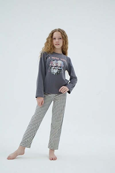 ZEYZEY 8895 ΚΟΡΙΤΣΙΑ ΣΕΤ ΠΙΤΖΑΜΑ ΜΕ ΣΤΑΥΡΩΜΑΤΑ