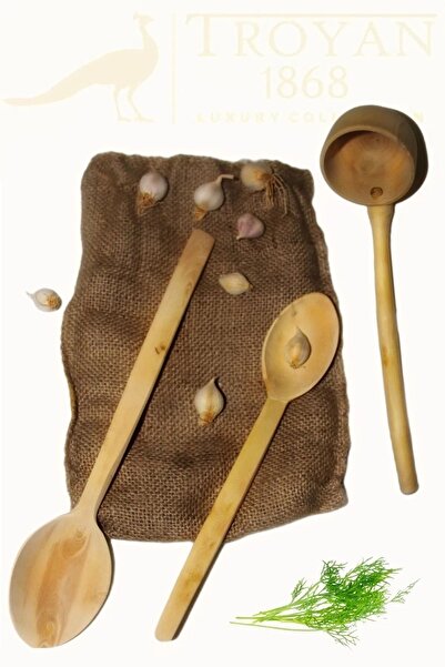 Home Sağlıklı Doğal Ve 1. Sınıf El Işçiliği Ile Şimşir Kaşık Ve Kepçe Seti. K...