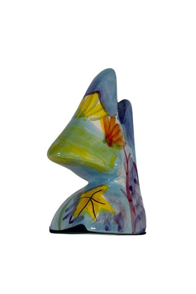 FMR Glass Nose Spectacle/Eyeglass Holder (Blue)