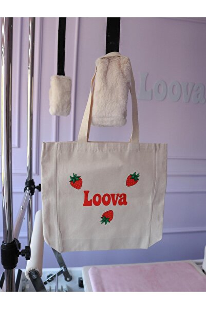 Loova Strawberry Milkshake Cloth Bag