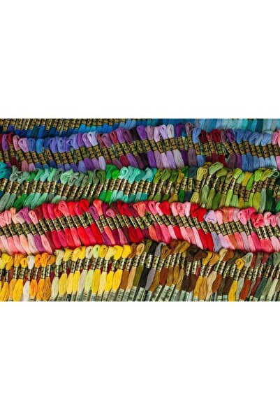 balım hobi evi مجموعة خيوط مولين جميع الألوان - 501 قطعة