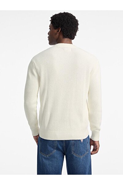 Guess Erkek Beyaz Triko M4BR30Z3HM1-G293