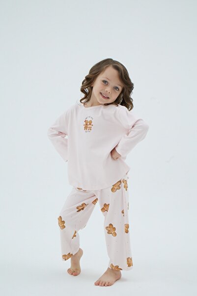 ZEYZEY 8910 Girl's Printed Pajama Set