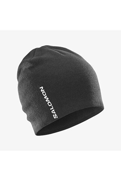 Salomon GRAPHIC BEANIE Bere Deep Black LC2708700