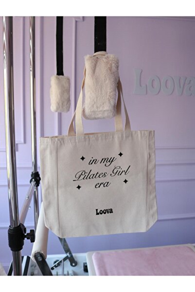 Loova Geantă de pânză In My Pilates Girl Era