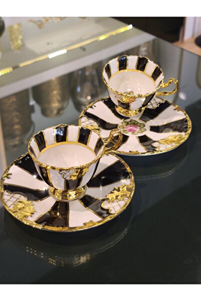 P&ORA PREMIUM KITCHEN PRODUCTS P&Ora Eldekor 2-Person Cup Set Piano Model