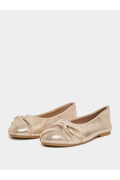 Styli Solid Slip-On Ballerinas