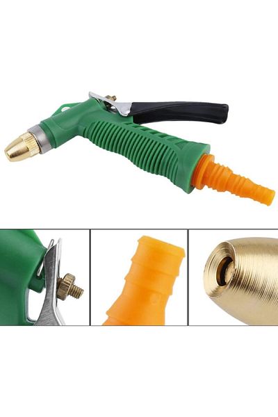 Generic Expandable Garden Hose with Multi-Pattern Spray Gun – Anti-Leak Car Wash & Comfort Grip