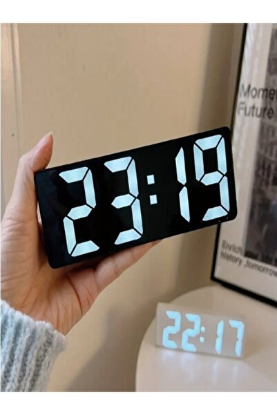 Store Dijital Sese Duyarlı Alarmlı Masa Saati