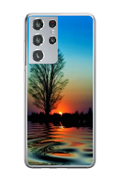 Atlas Εξατομικευμένη θήκη για Samsung Galaxy S21 Ultra, μοντέλο Sunset, S1D1M...