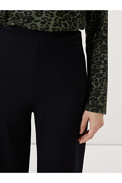 LC Waikiki Wide Leg Women's Trousers with Elastic Waist