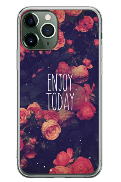 Atlas Husa personalizata pentru Apple iPhone 11 Pro, model Enjoy Today, S1D1M...