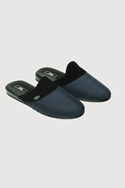 vory Ανδρικές παντόφλες σπιτιού σε μπλε ναυτικό χρώμα, δώρο για γαμπρό, VR.GC.03.T25.Y09