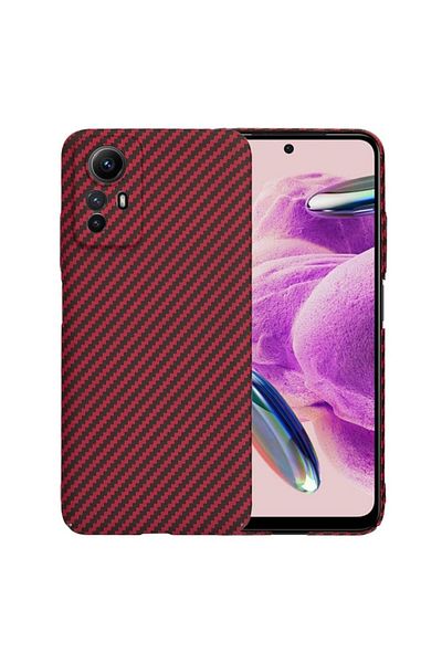 Tim Protective Case for Xiaomi Elegant Rubymi Note 12S, Hard Plastic, Elegant Ruby