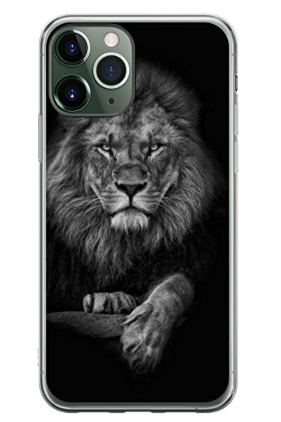 Atlas Husa personalizata pentru Apple iPhone 11 Pro, model Lion #2, S1D1M0117