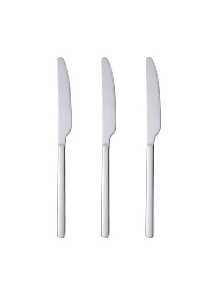 divendi-ro Stainless steel knives, diameter 23.5cm, 3 pcs, silver