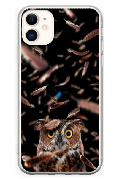 Atlas Husa personalizata pentru Apple iPhone 11, model Owl, S1D1M0334