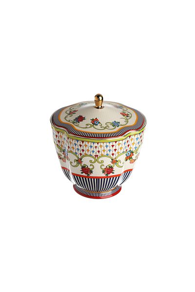 Lucky Art Fiora Bone Jar 17cm