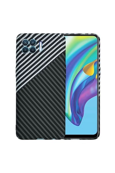 Tim Protective Case for Oppo Reno4 Lite, Timacondesign, Y17, Hard Plastic, Stealth Titanium Grey
