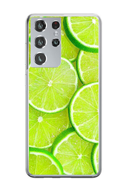 Atlas Εξατομικευμένη θήκη για Samsung Galaxy S21 Ultra, μοντέλο Lime, S1D1M0253
